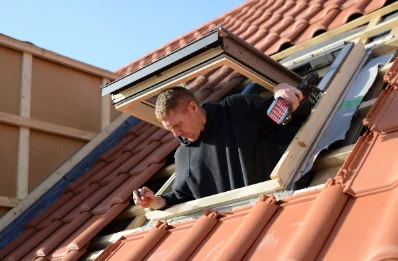 Pose de fenêtres de toit Velux à Marlieux